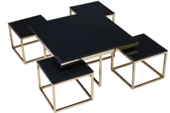 Euro Tische Couchtische 5er-Set C94G* Couchtische