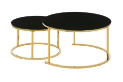Euro Tische Couchtische 2er-Set C68G* Couchtische