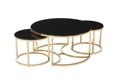 Couchtische 3er-Set C91G-S
