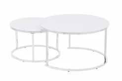 Euro Tische Couchtische 2er-Set C68W* Couchtische