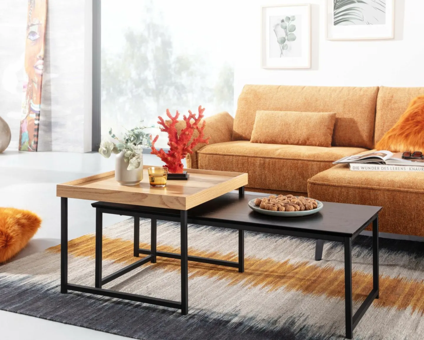 Skyport Couchtische 2er-Set MAE NAM YOM* Couchtische