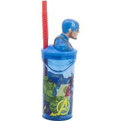 Stor 3D Trinkflasche Avengers AVENGERS*Kinder Geschirr & Trinkbecher|Gläser, Becher & Karaffen