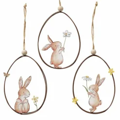 Dekoanhänger Hase in Ei CHARMY