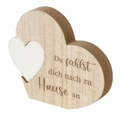 Boltze Dekoaufsteller Herz ZUHAUSE* Deko-Objekte