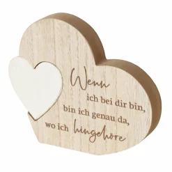 Boltze Dekoaufsteller Herz ZUHAUSE* Deko-Objekte