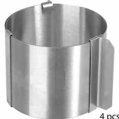 JJA Dessertringe 4tlg KITCHEN* Koch- & Backutensilien
