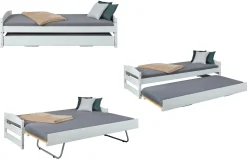 Inter Link Doppelliege 90 x 200 cm VINDAS*Kinder Massivholzbetten|Kinder- & Jugendbetten