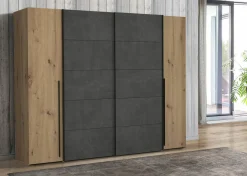 Forte Dreh- und Schwebetürenschrank NARAGO* Kleiderschränke