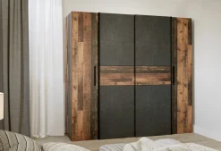 Forte Dreh-/Schwebetürenschrank KALIXTUS* Kleiderschränke