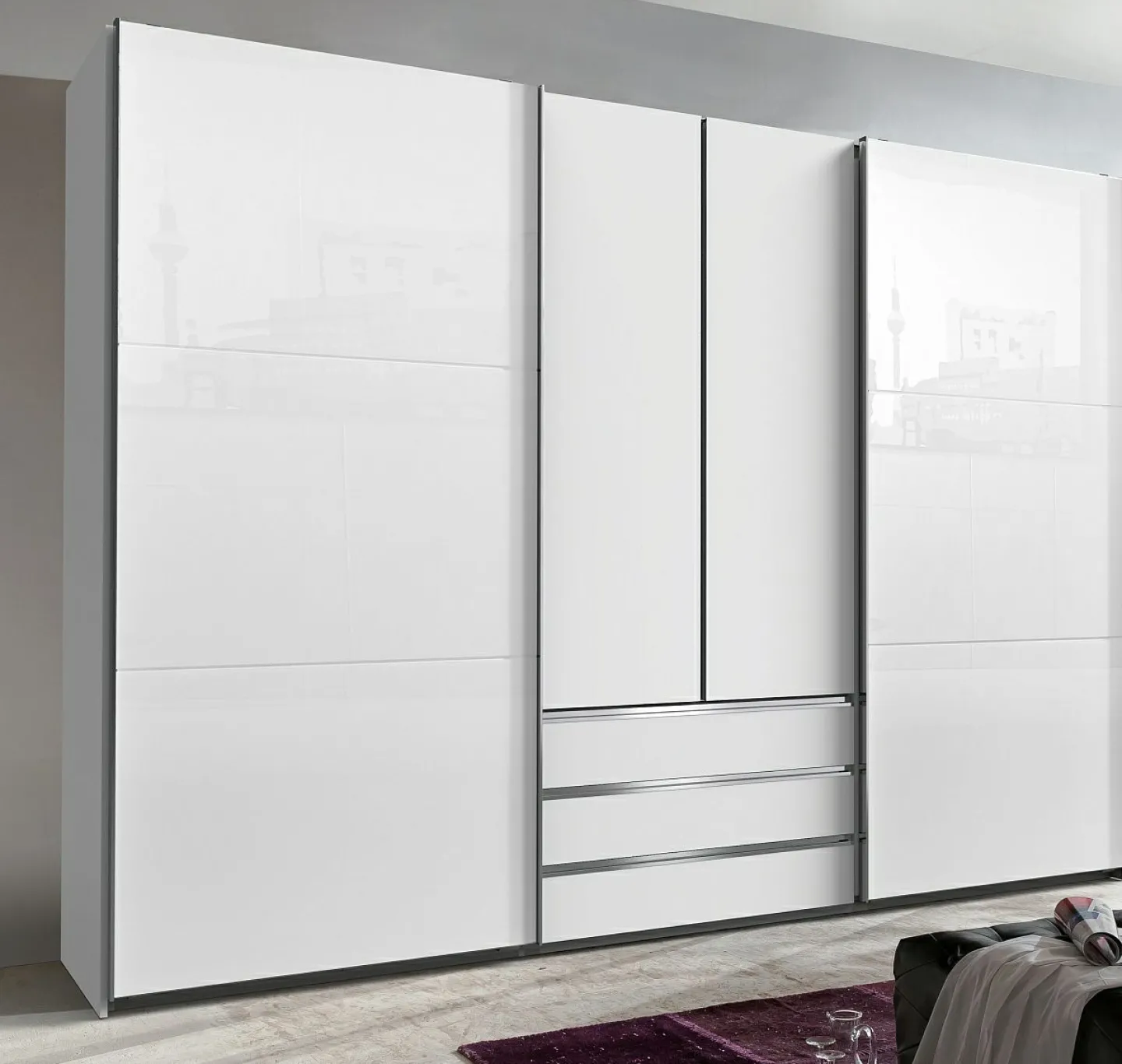 Wimex Dreh-/Schwebetürenschrank MAGIC GLAS* Kleiderschränke