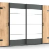 Dreh-/Schwebetürenschrank STOCKHOLM