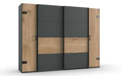 Dreh-/Schwebetürenschrank STOCKHOLM