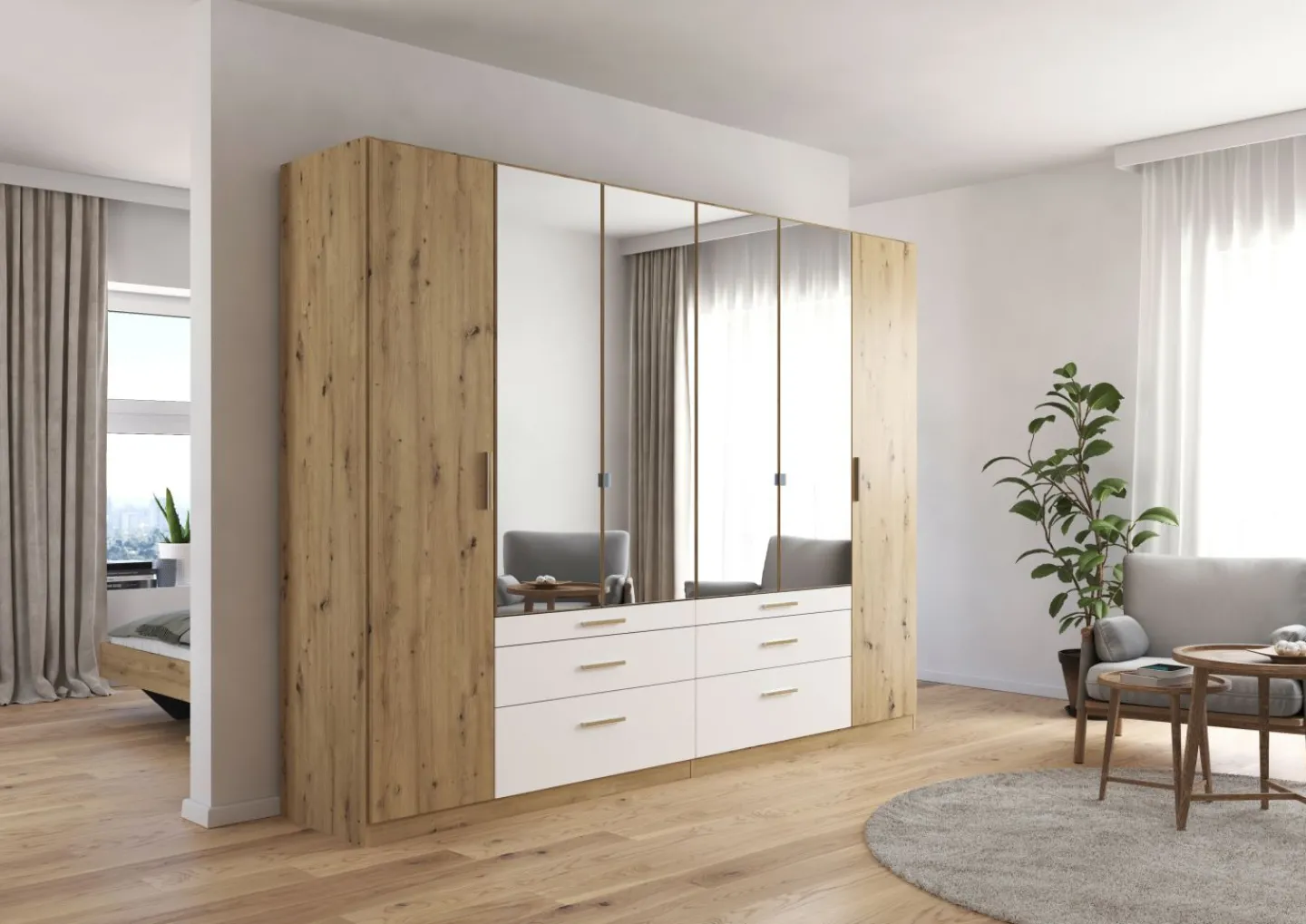 Rauch Drehtürenschrank ABRANTES* Kleiderschränke