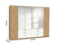 Rauch Drehtürenschrank ABRANTES* Kleiderschränke