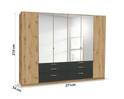 Rauch Drehtürenschrank ABRANTES* Kleiderschränke