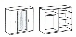 Wimex Drehtürenschrank ANGIE* Kleiderschränke