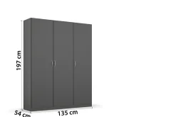 Rauch Drehtürenschrank CASE* Kleiderschränke