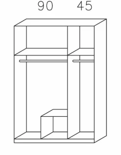 Drehtürenschrank CASE
