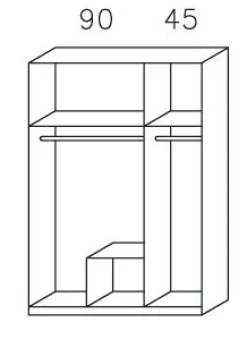 Drehtürenschrank MICRO