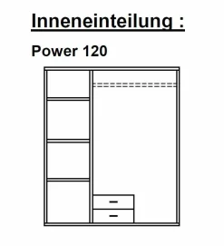 Menke Drehtürenschrank POWER* Kleiderschränke