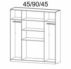 Drehtürenschrank SINSHEIM