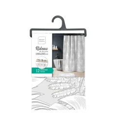 Duschvorhang mit Haken MONSTERA