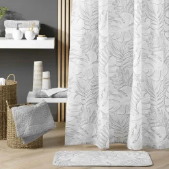 Duschvorhang mit Haken MONSTERA