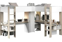 Parisot Eck-Hochbett CLEVELAND*Kinder Hochbetten|Kinder- & Jugendbetten