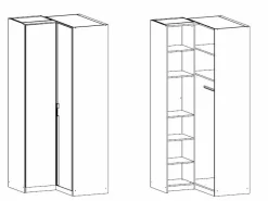 Rauch Eckschrank ESSENSA* Kleiderschränke