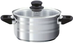 SSW Stolze Stahl Waren Edelstahl Kochtopf 14cm Olive* Koch- & Backutensilien