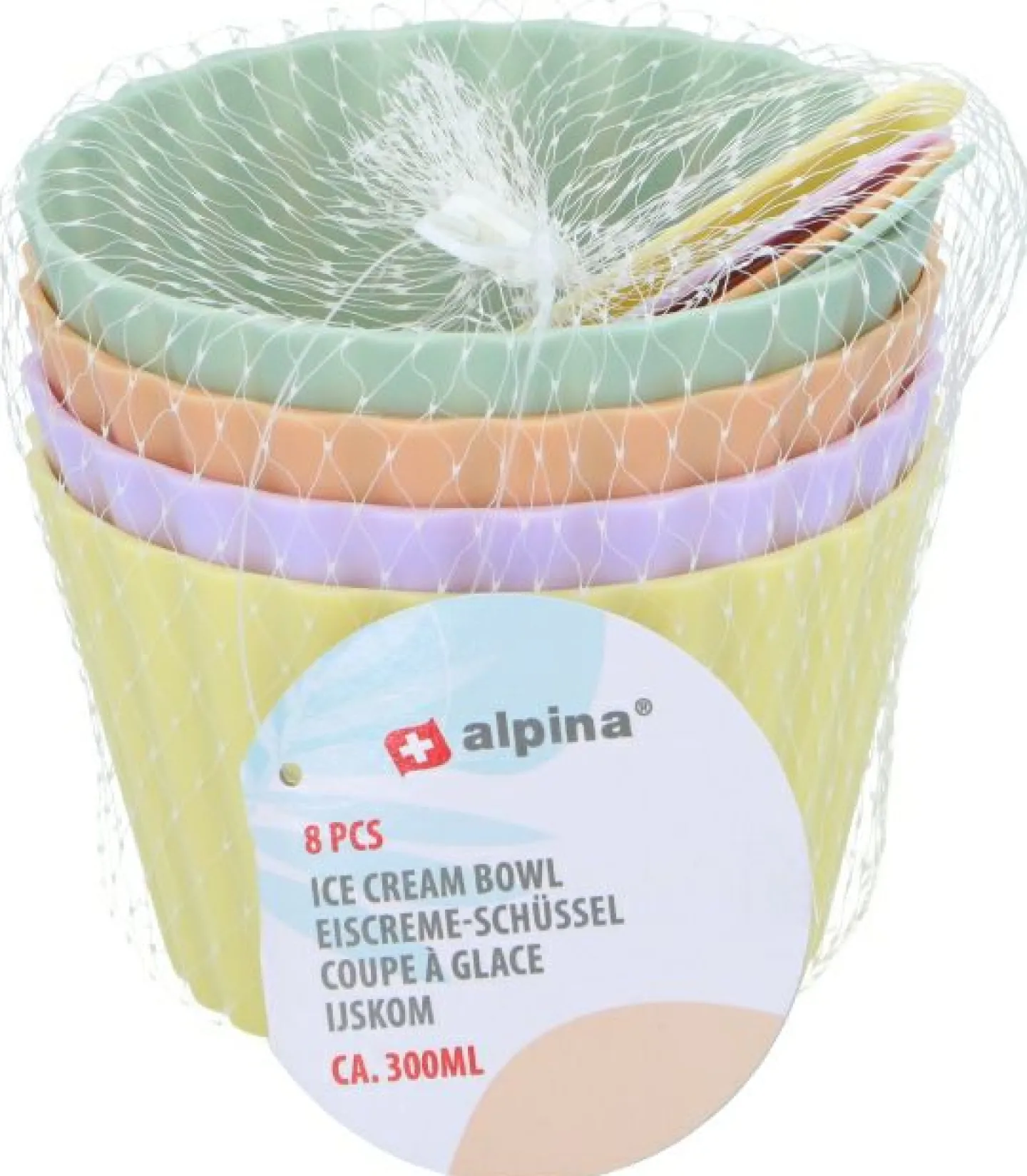 Edco Eiscreme/Dessertschüsseln 8tlg. ALPINA* Geschirr & Besteck