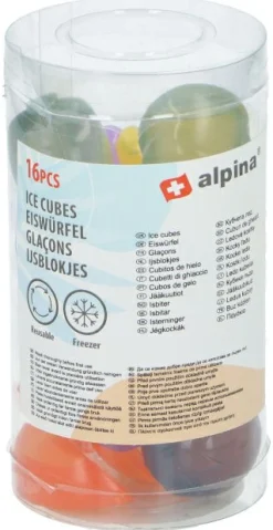 Edco Eiswürfel Früchte 16tlg. ALPINA* Koch- & Backutensilien