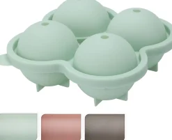 Koopman Eiswürfelform Kugel 4er KITCHEN* Koch- & Backutensilien