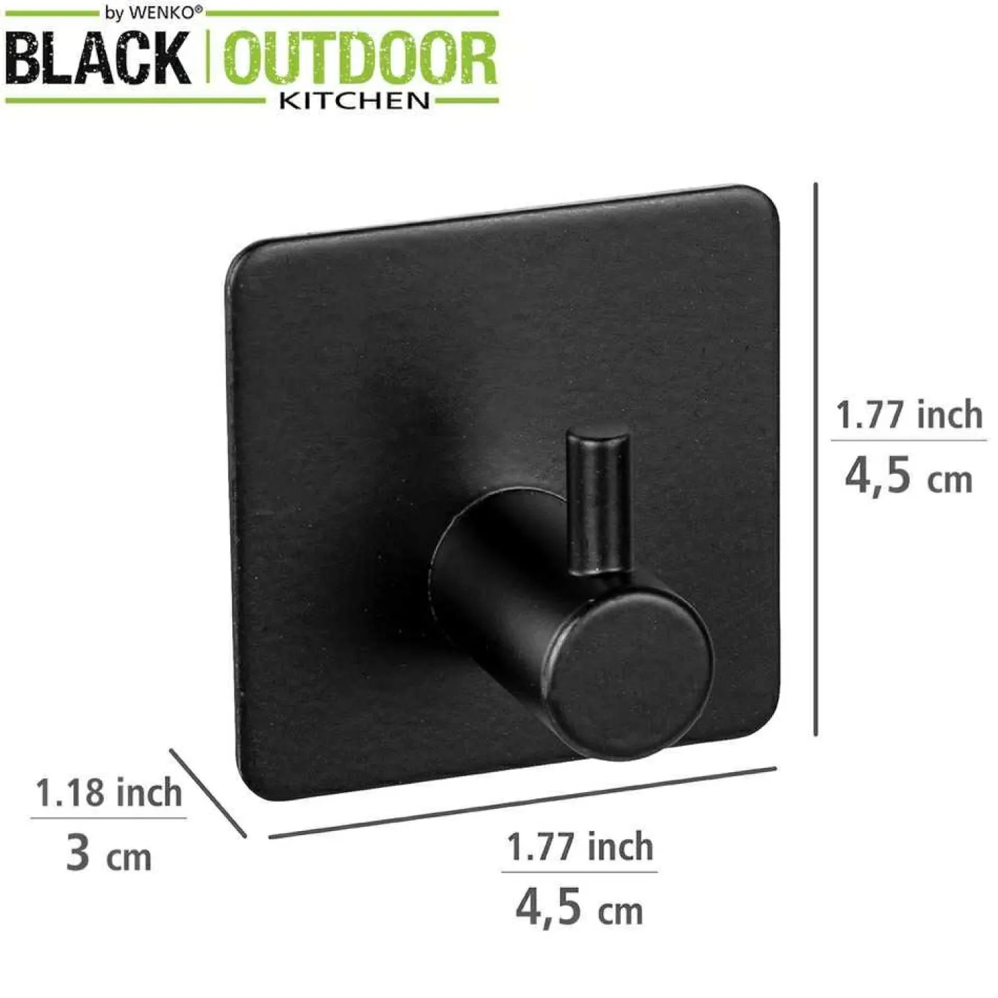 Wenko 2er Set Klebehaken Ureo* Koch- & Backutensilien