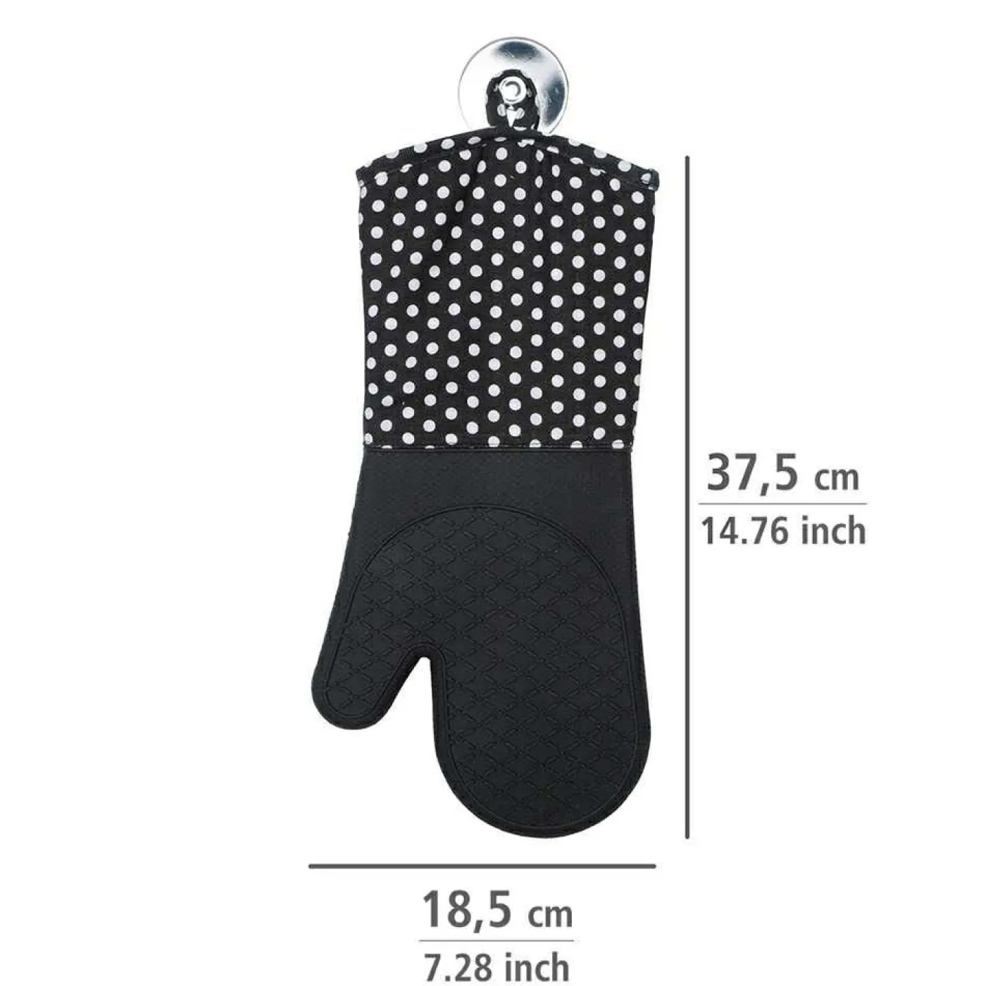2er Set Topfhandschuh Punkte