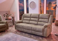 Pro.Com 3er-Fernsehsessel CLEVELAND 3* Relaxsessel|Polstersessel