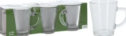 Espressoglas mit Henkel 6tlg EH