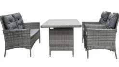 RRR Company Limited Essgruppe 4-teilig ROS-7025035-56* Gartenmöbel-Sets|Gartenmöbel-Sets