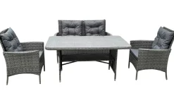 RRR Company Limited Essgruppe 4-teilig ROS-7025035-56* Gartenmöbel-Sets|Gartenmöbel-Sets