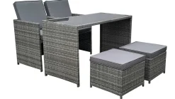 RRR Company Limited Essgruppe 4-teilig ROS-7025035-56* Gartenmöbel-Sets|Gartenmöbel-Sets
