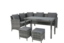 RRR Company Limited Essgruppe 5-teilig ROS-7501206-00* Gartenmöbel-Sets|Gartenmöbel-Sets