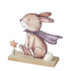 Figur Hase mit Blume BUNNY