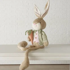 Boltze Figur Kantenhocker Hase XXL mit Karotte MIMI* Dekofiguren|Ostern