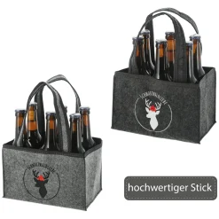 Cepewa Flaschenträger Schwarzwaldliebe FILZ* Dosen & Vorratsbehälter
