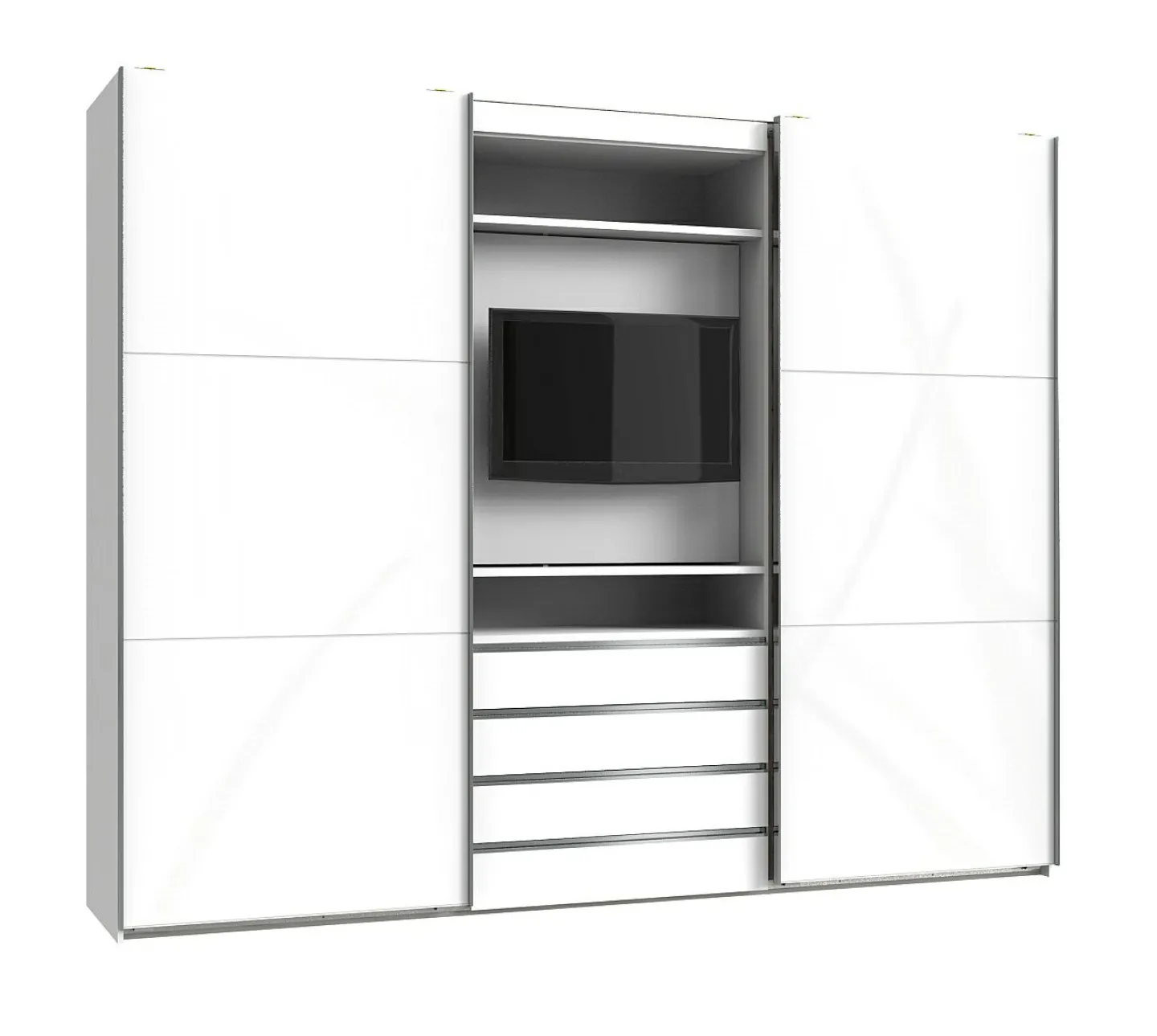 Wimex Funktions-TV-Schwebetürenschrank MAGIC GLAS* Kleiderschränke