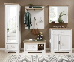 Innostyle Garderobenkombination 5-teilig JASMIN* Komplette Garderoben