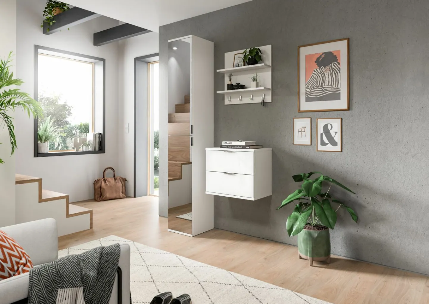 Xonox Garderobenkombination 3-teilig BODITE* Komplette Garderoben