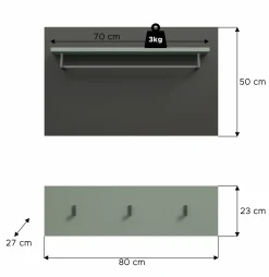 Xonox Garderobenpaneel GOBA* Garderobenpaneele