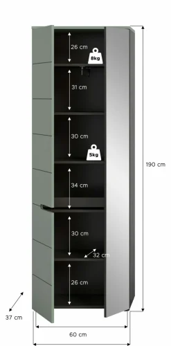 Xonox Garderobenschrank GOBA* Garderobenschränke