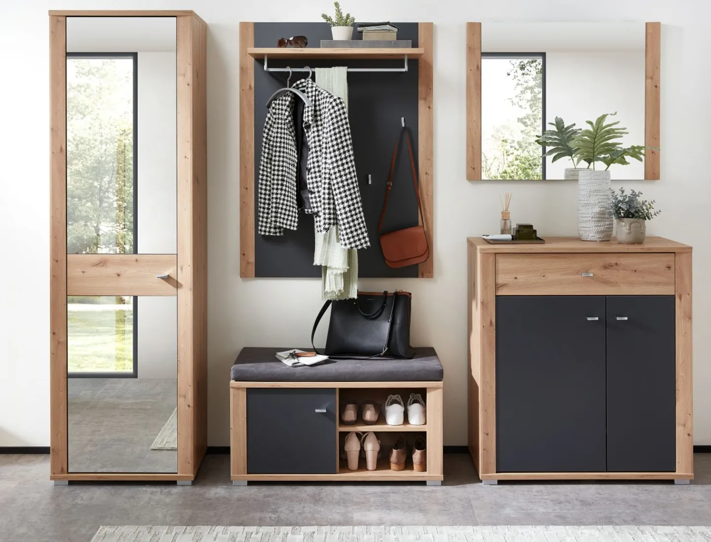 Innostyle Garderobenschrank PABLO* Garderobenschränke